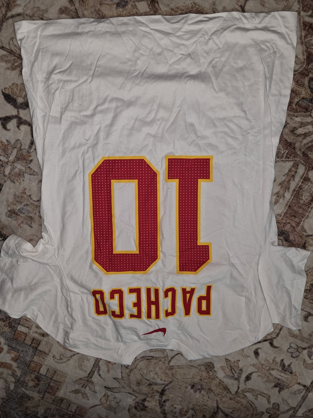 Pacheco Kansas City Chiefs #10 Superbowl Tee View 3